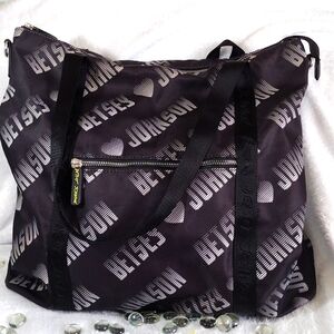 Betsey Johnson Black Tote Bag